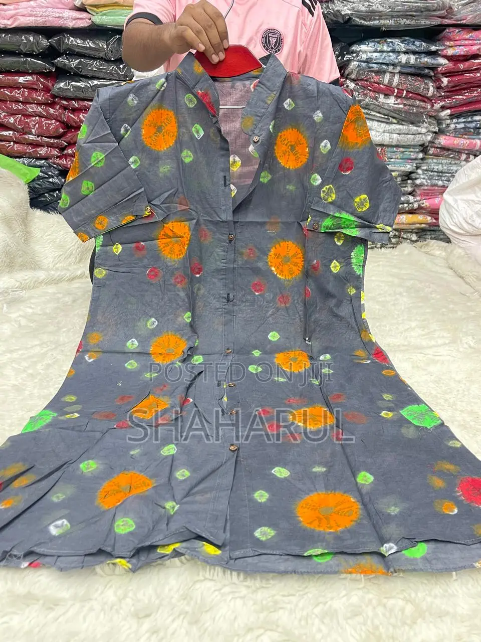 Batik Kurti 1 PCS 9876