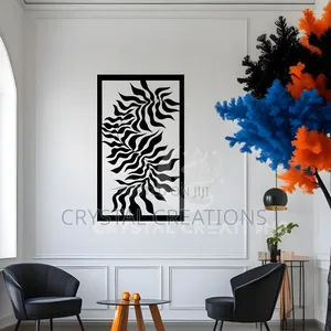 Organic Flow Tide of Illusions – Metal Wall Art