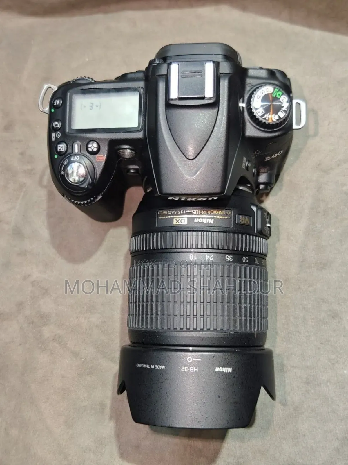 Legendary Nikon D90 DSLR Camera With 18-105mm Vr Lens