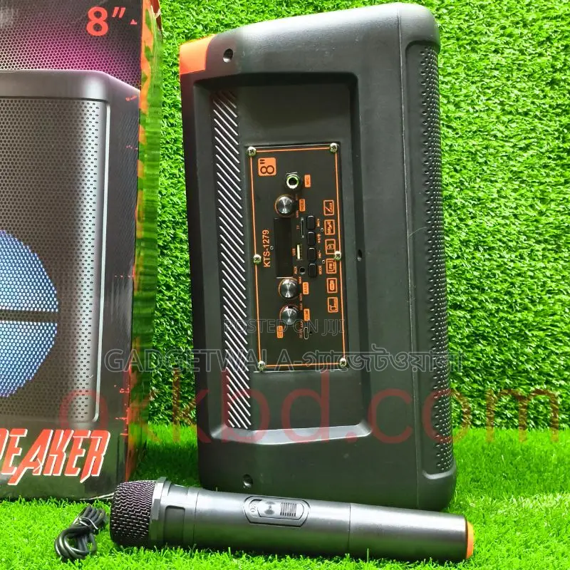 KTS-1279 Karaoke Bluetooth Speaker With Wireless Microphone