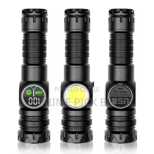 Gearup Rechargeable Flashlight 10w Cob + Led Torchlight