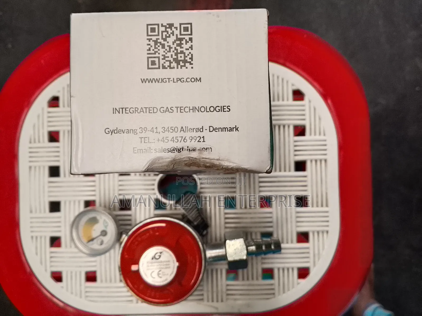 LPG Gas Safety Regulator, Specifically an Igt Auto A122si LPG Gas.