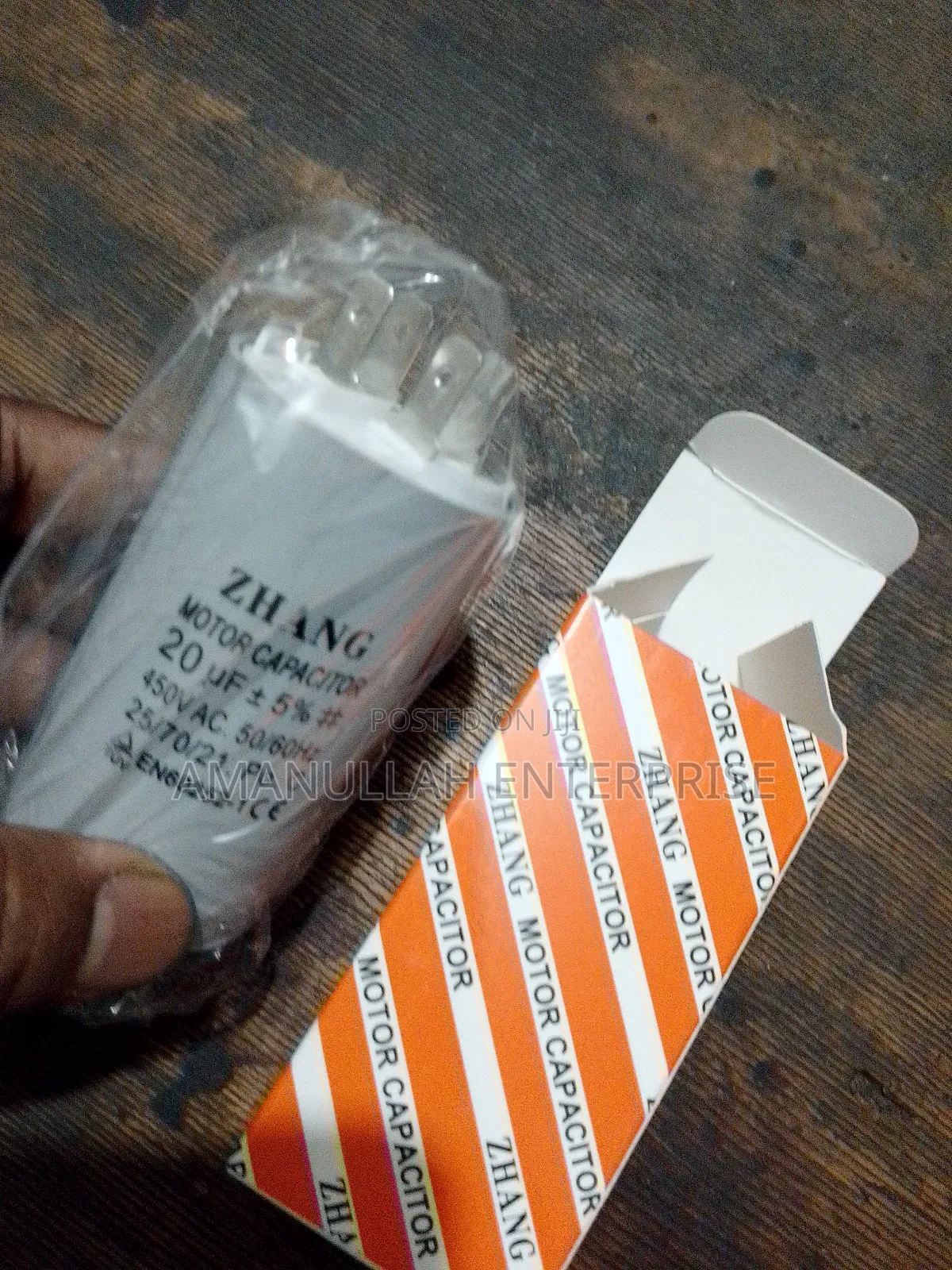 Motor Capacitor 20 Μf 450v.