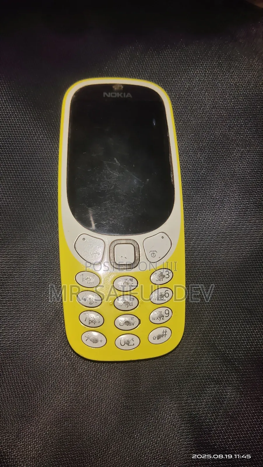 Nokia 3310 Yellow