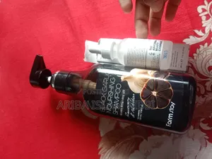 Black Garlic Nourishing Shampoo and the Ordinary Niacinamide