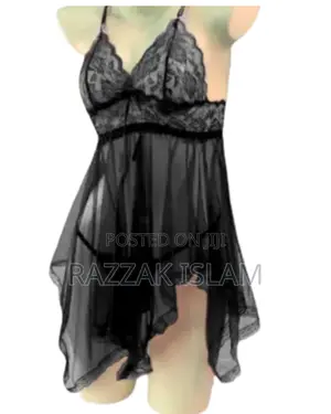 Photo - Red - Women And Girls Nightdress Nightgown Sleepwear