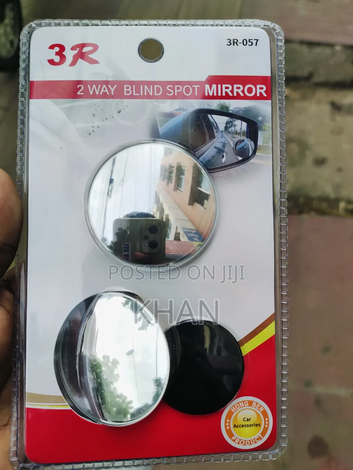 2pice Car/Bike Blind Spot Mirror
