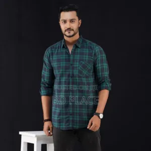 Cotton Full Sleeve Check Shirt for Men's
