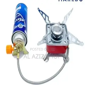 Emergency Portable Gas Stove With Gas Bootle সাথে গ্যাসের বতল ও আছে