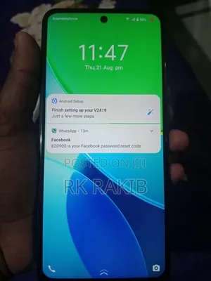 Vivo Y19 128 GB Blue