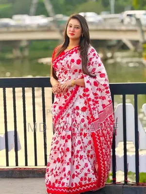 Half Silk Block Print Sharee
হাফসিল্ক ব্লক প্রিন্ট শাড়ী