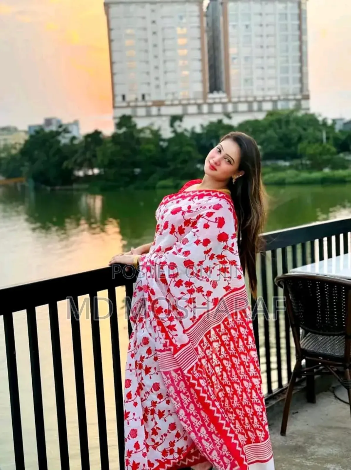 Half Silk Block Print Sharee
হাফসিল্ক ব্লক প্রিন্ট শাড়ী