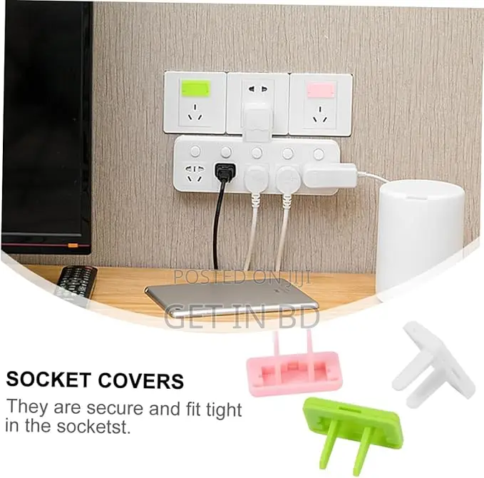 Multi Outlet Socket Covers Boy Girl-safe Socket Protector