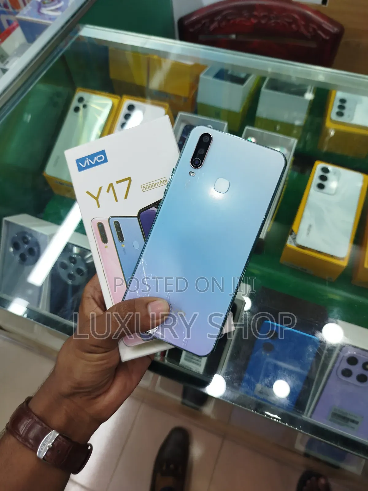 New Vivo Y17 256 GB Blue
