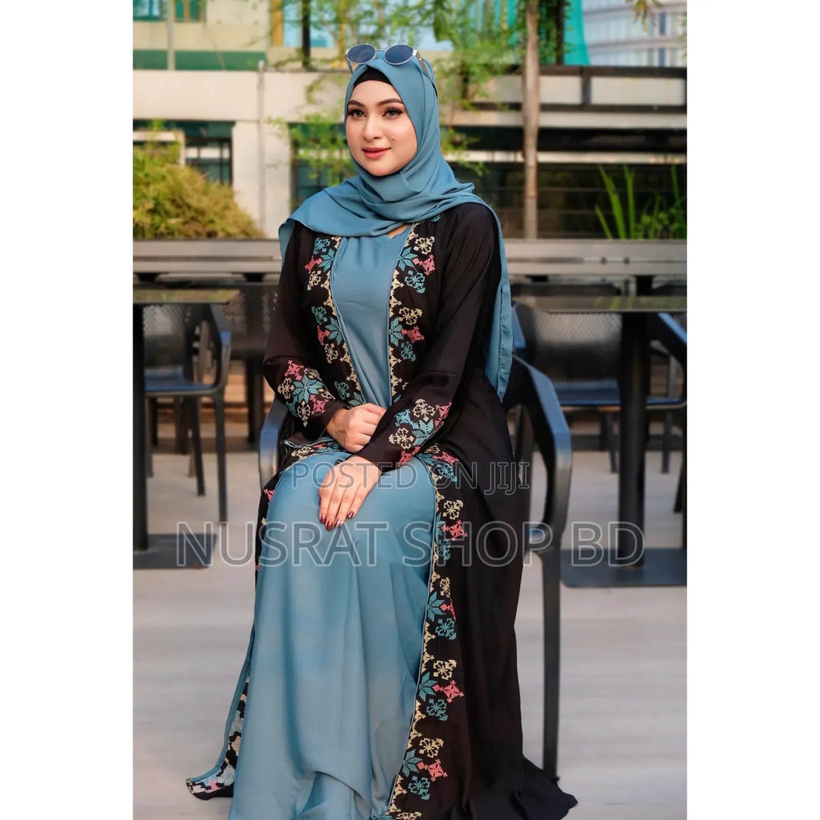 Adjust Koti Borka (With Hijab)