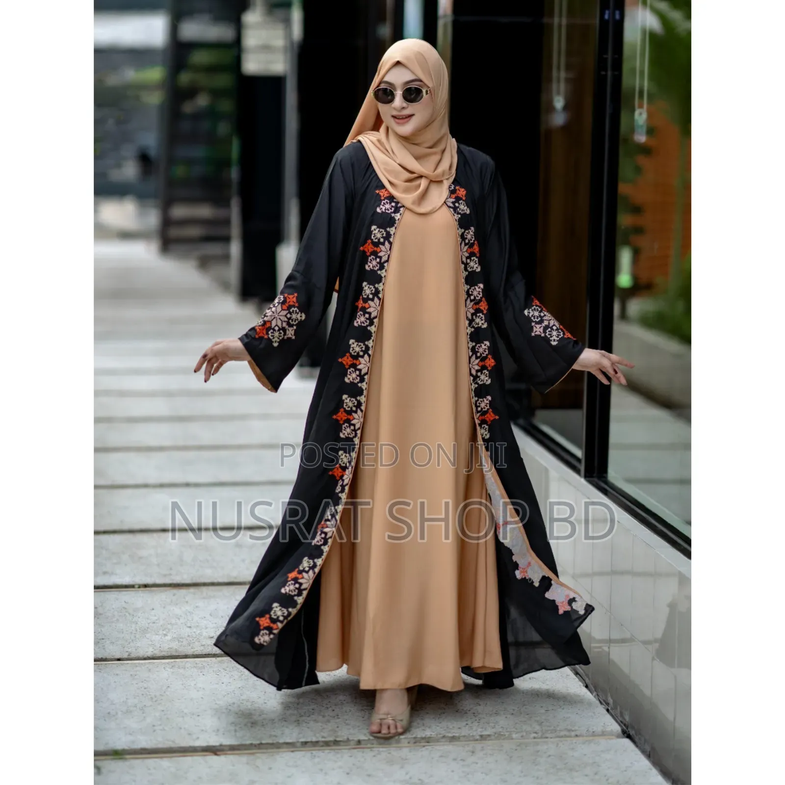 Adjust Koti Borka (With Hijab)