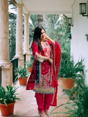 Georgette Embroidery Four Piece FHH CGH