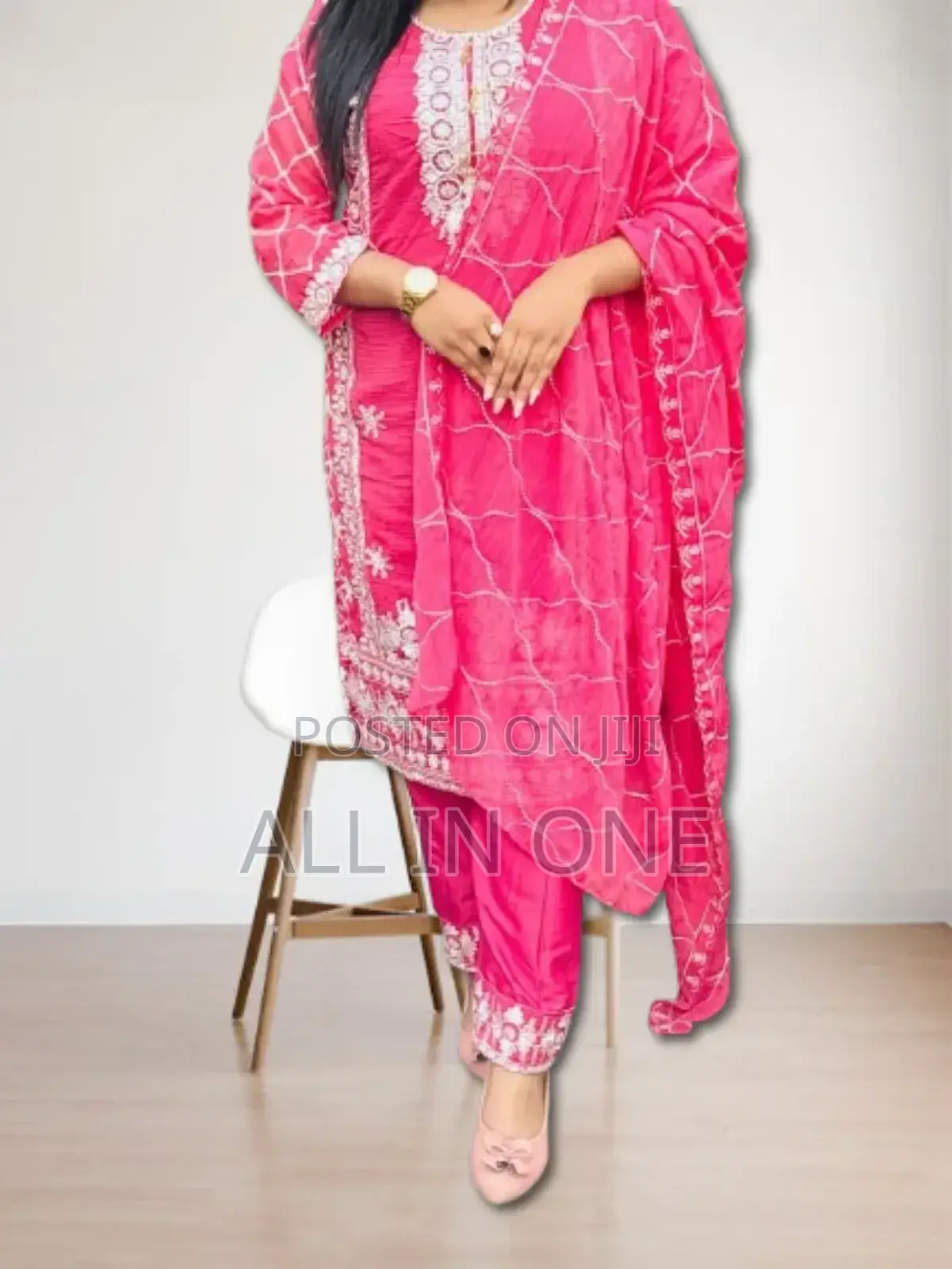 Georgette Embroidery Four Piece CDDG HFFH GDBH