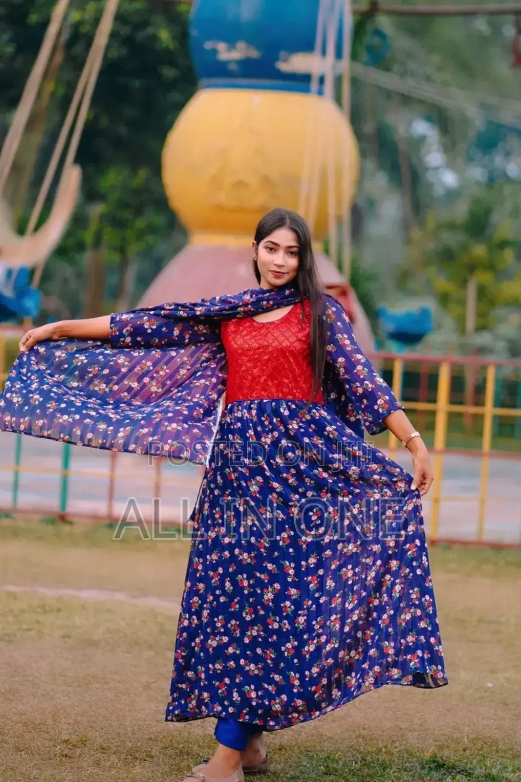 China Georgette Gown Three Piece DGGF JXGVV CGVBJ