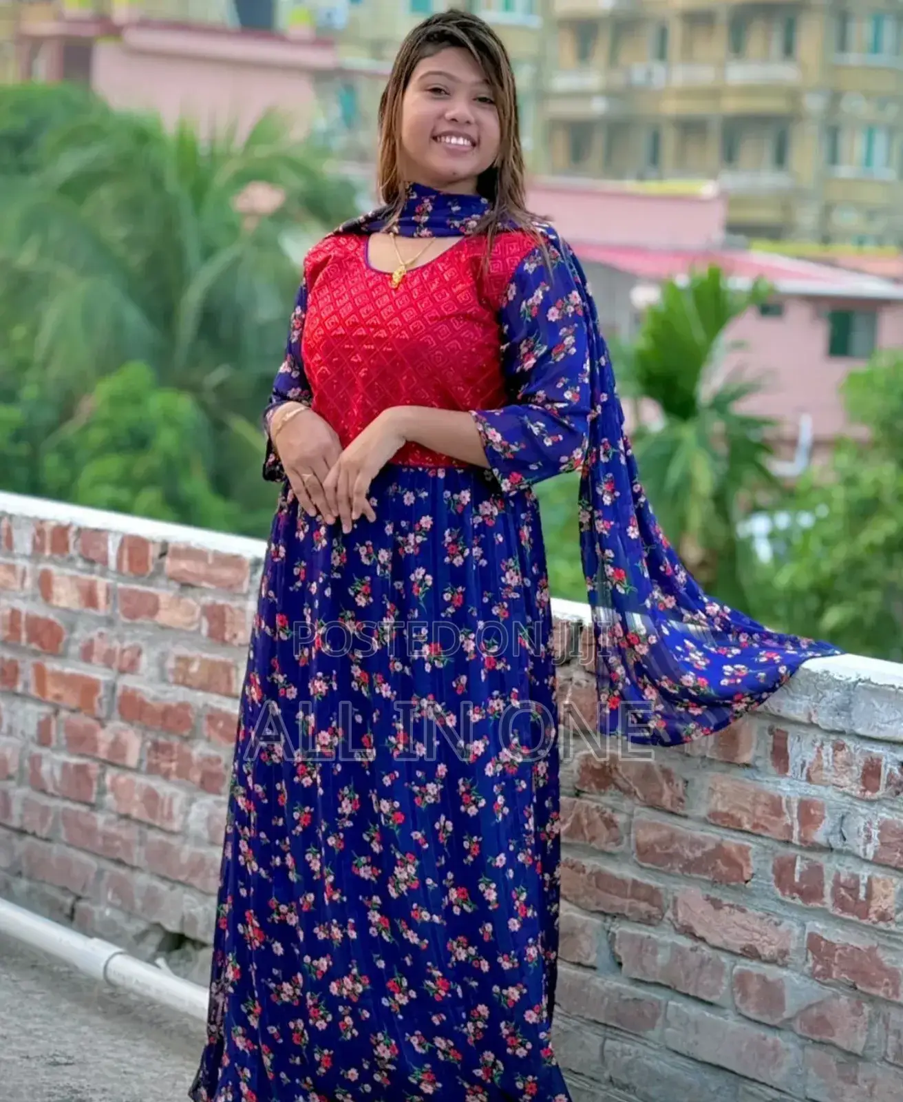 China Georgette Gown Three Piece DGGF JXGVV CGVBJ