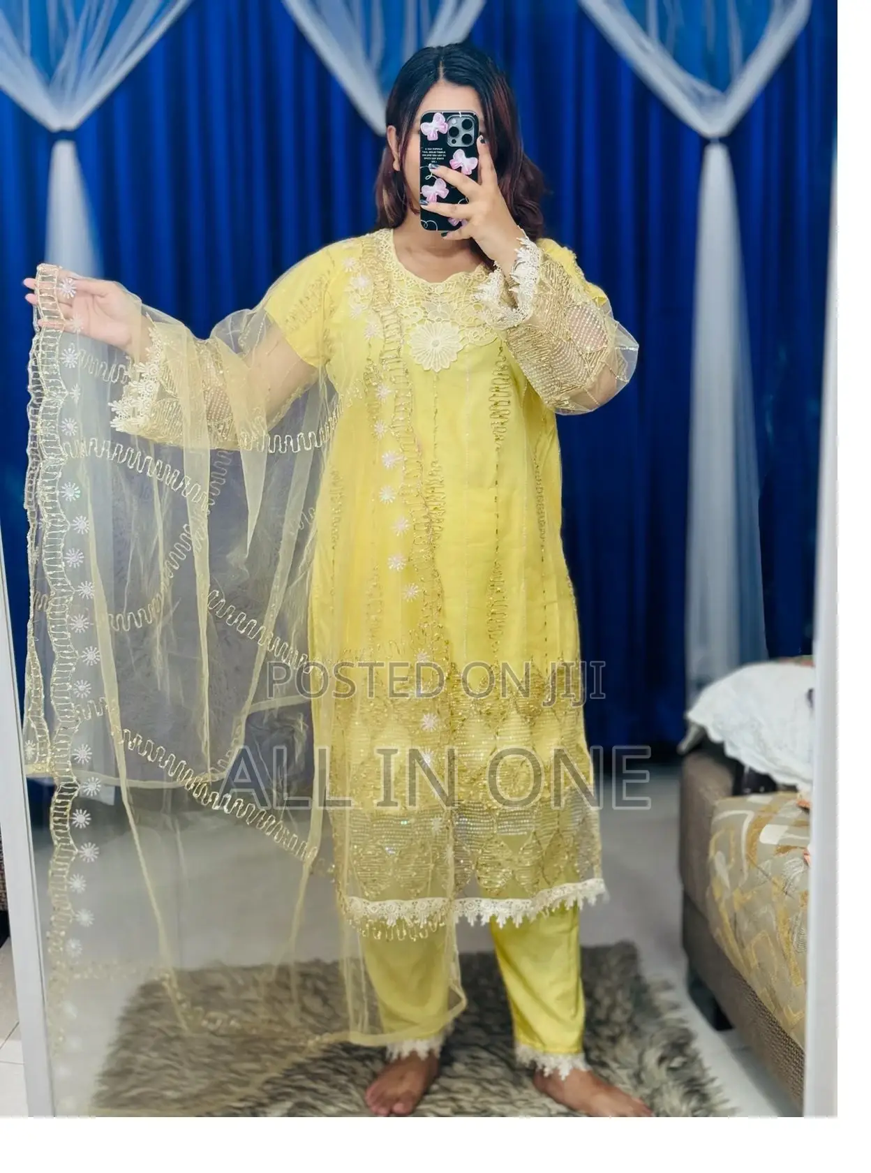Pakistani Soft Net Sequence Three Piece Tryhtr HBR