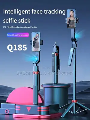 Q185 Auto Face Tracking Mobile Tripod 360 Rotation Tracking