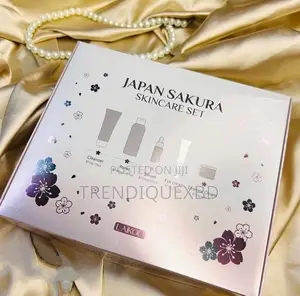 Laikou Japan Sakura Skin Care Set (5pcs) – Serum, Cream, Toner, Eye Cr