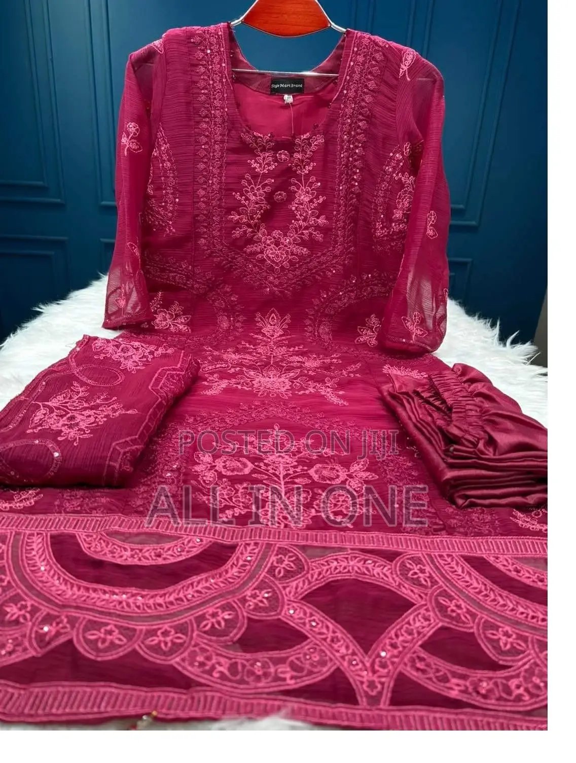 Party Dress Four Piece White Gold