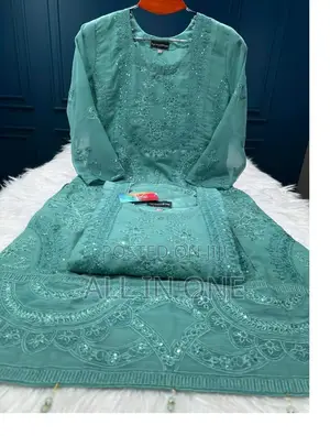 Party Dress Four Piece White Gold