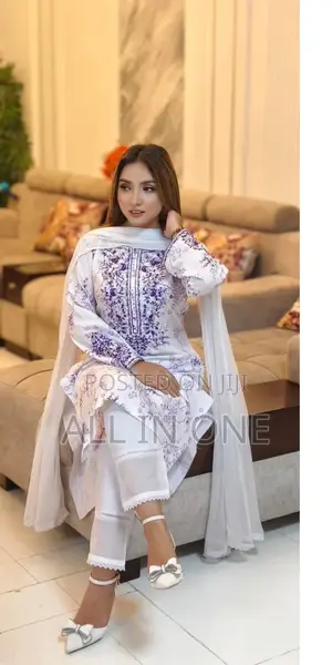 Cotton Printed Three Piece Yhgtr GFHBTFD