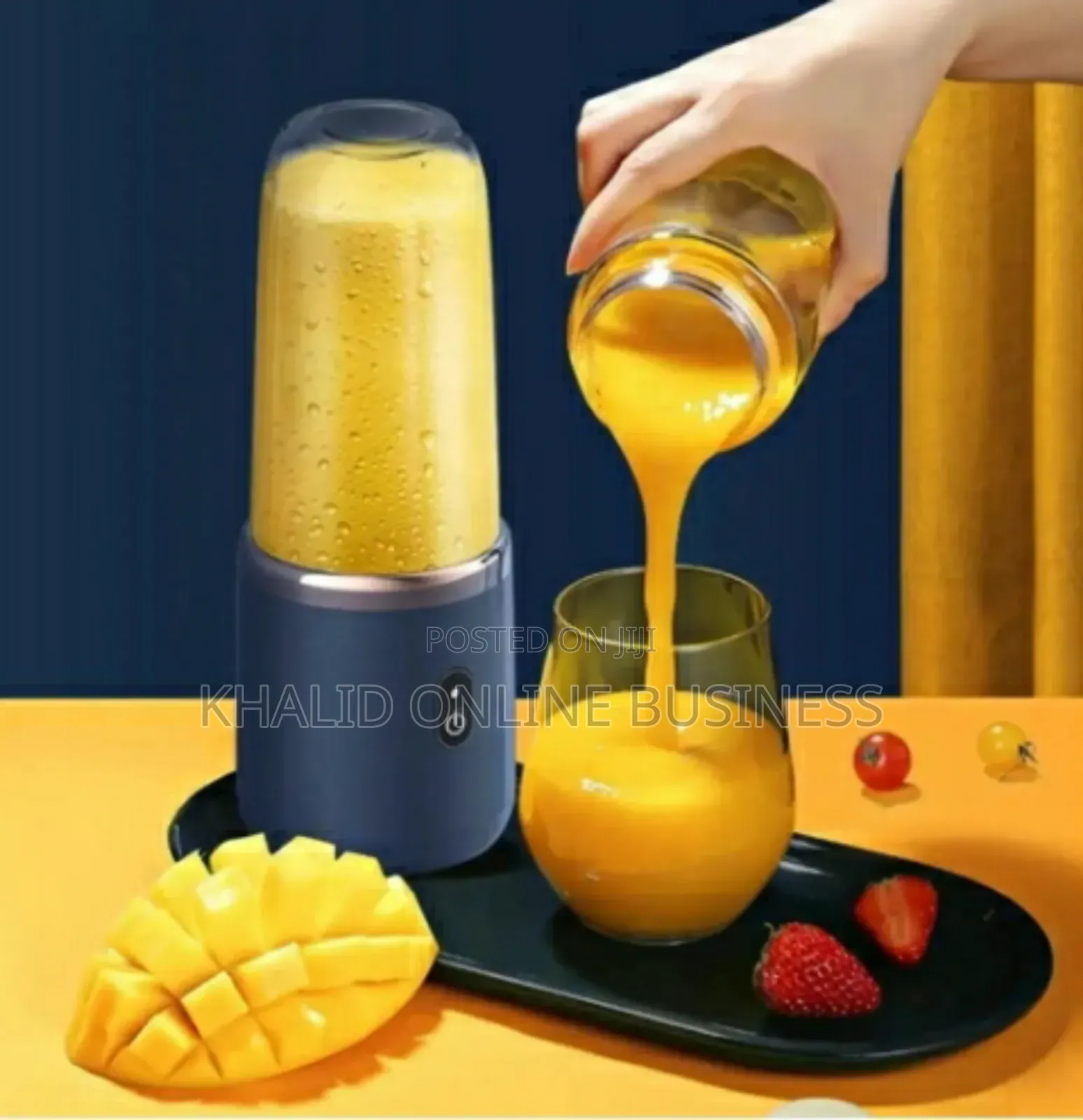 2in1 Rechargeable Juice Blender (Double Mug)