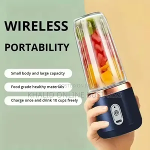 2in1 Rechargeable Juice Blender (Double Mug)