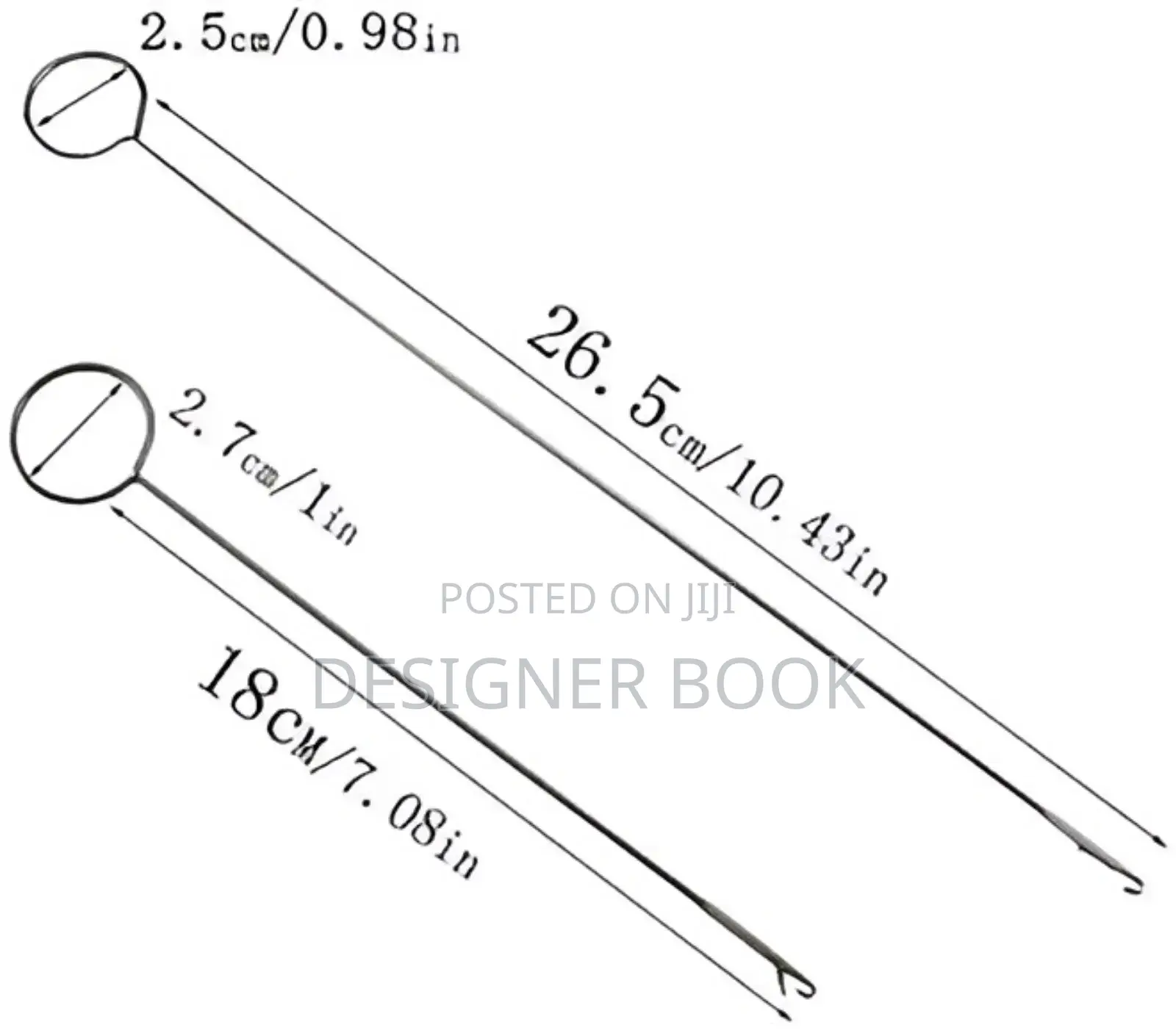 Loop Turner For Fabric -1 Pieces Long Or Short