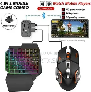 Photo - 5 in 1 Mobile Game Combo Pack ( Phone Mouse Keyboard)
