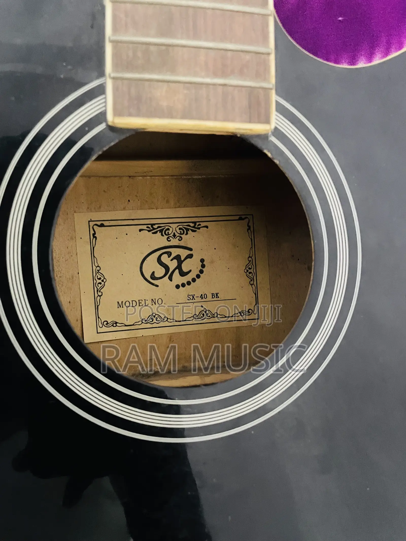 Sx - 40 Bk Acoustic Guitar