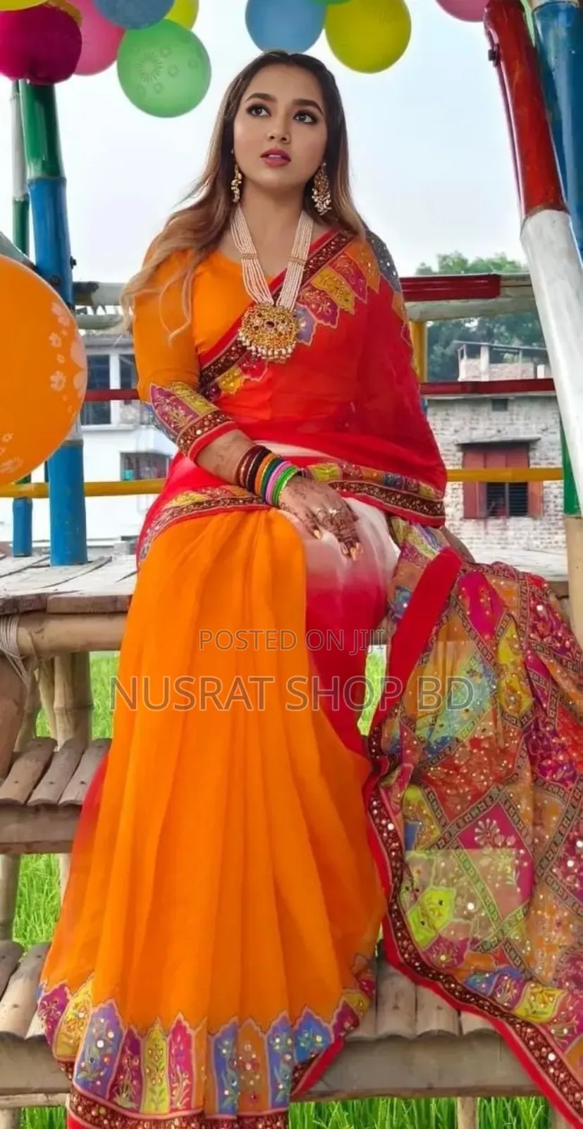 Soft Silk High Quality Sharee With Blouse Piece
ওয়েলেস সফ্ট সিল্ক