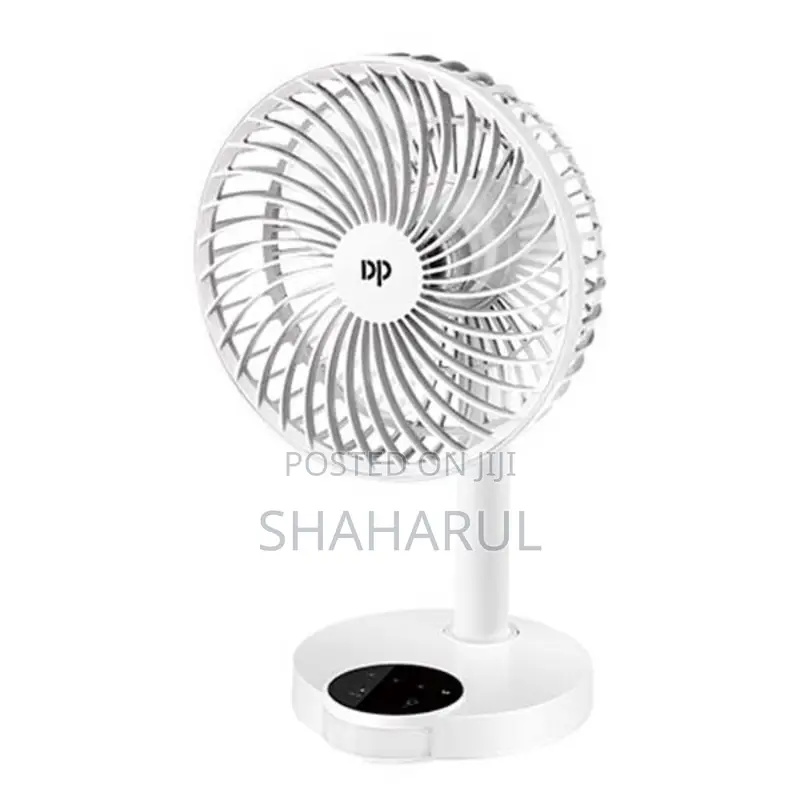 Dp 7626 (Rechargeable Portable Usb Fan With Led Light)