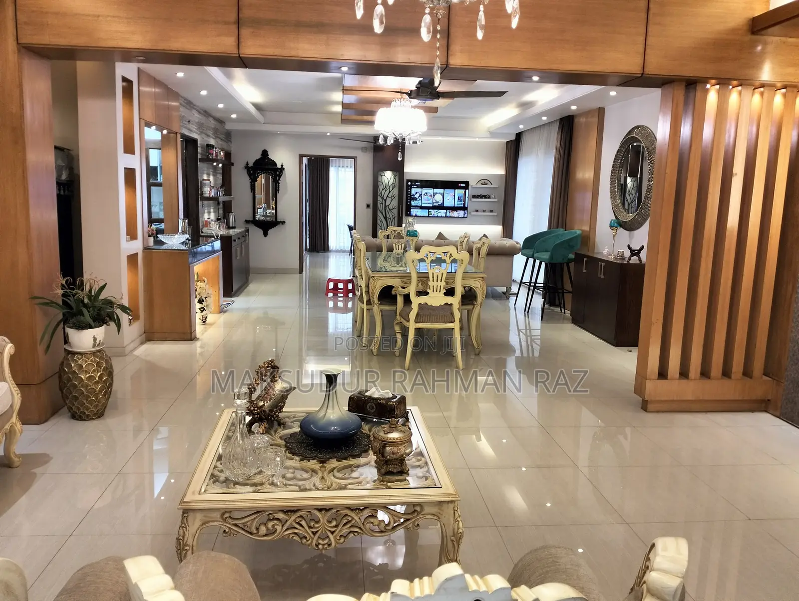 Furnished 4bdrm Apartment in Royal Palace, Uttara for Rent