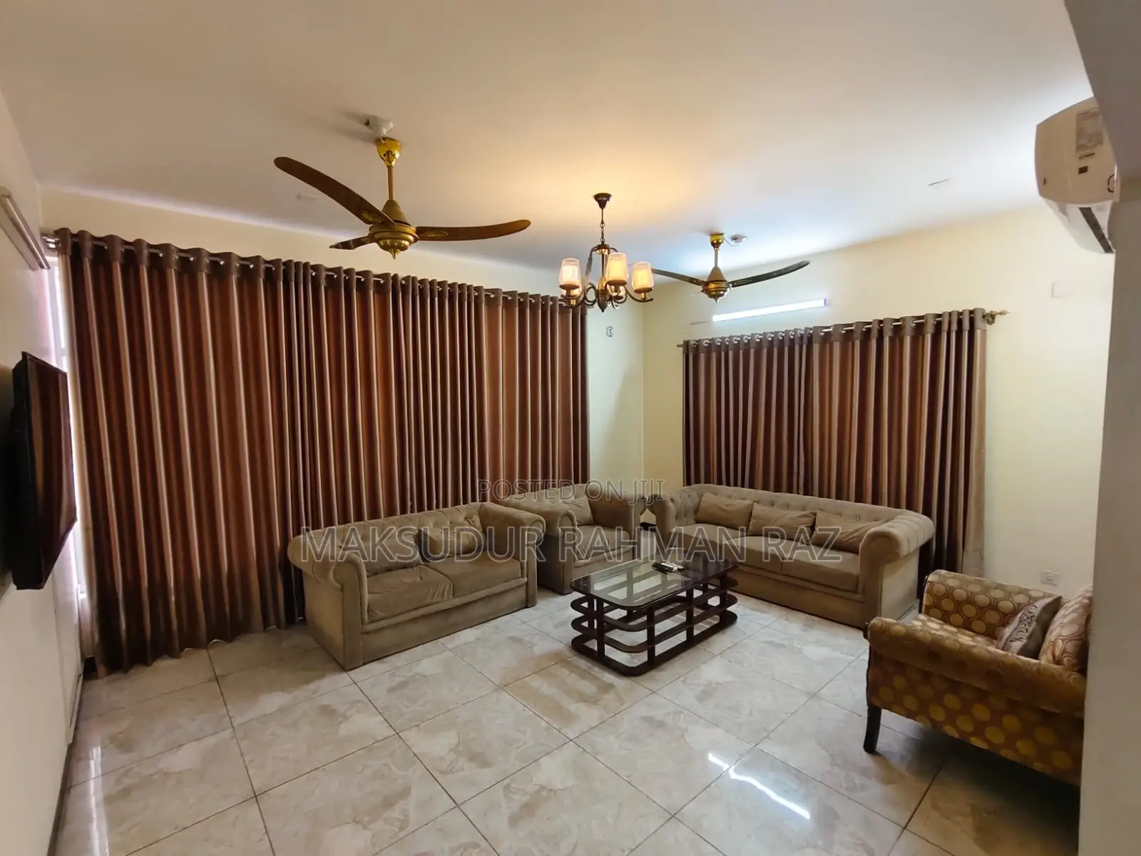 Furnished 3bdrm Apartment in Royal Richmond, Uttara for Rent