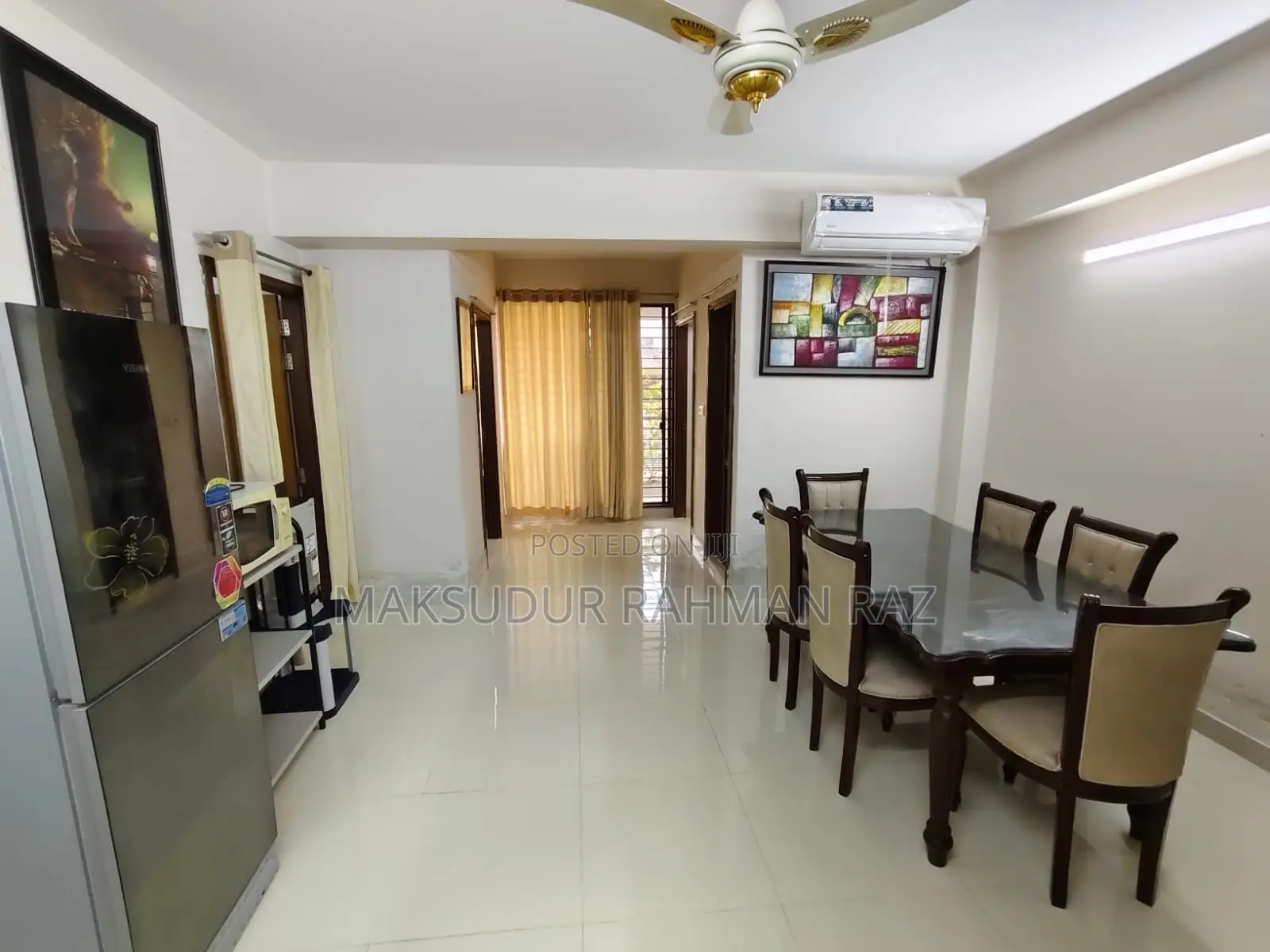 Furnished 3bdrm Apartment in Concord, Uttara for Rent
