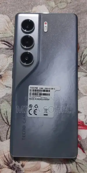 New Tecno Camon 40 Pro 256 GB Black