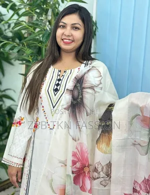 Digital Print Three Piece GJF Fcub Zyv