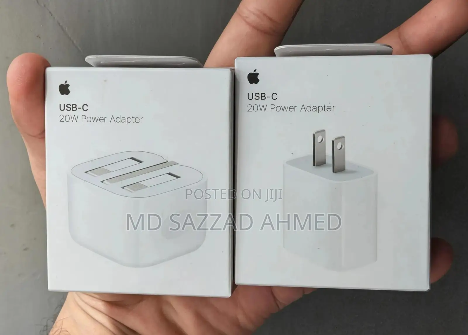 Apple Original 20 Watt Adapter. Macbook Supported.