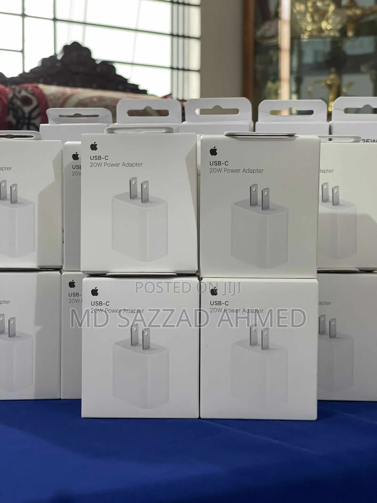 Apple Original 20 Watt Adapter. Macbook Supported.