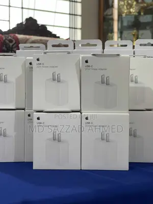 Apple Original 20 Watt Adapter. Macbook Supported.