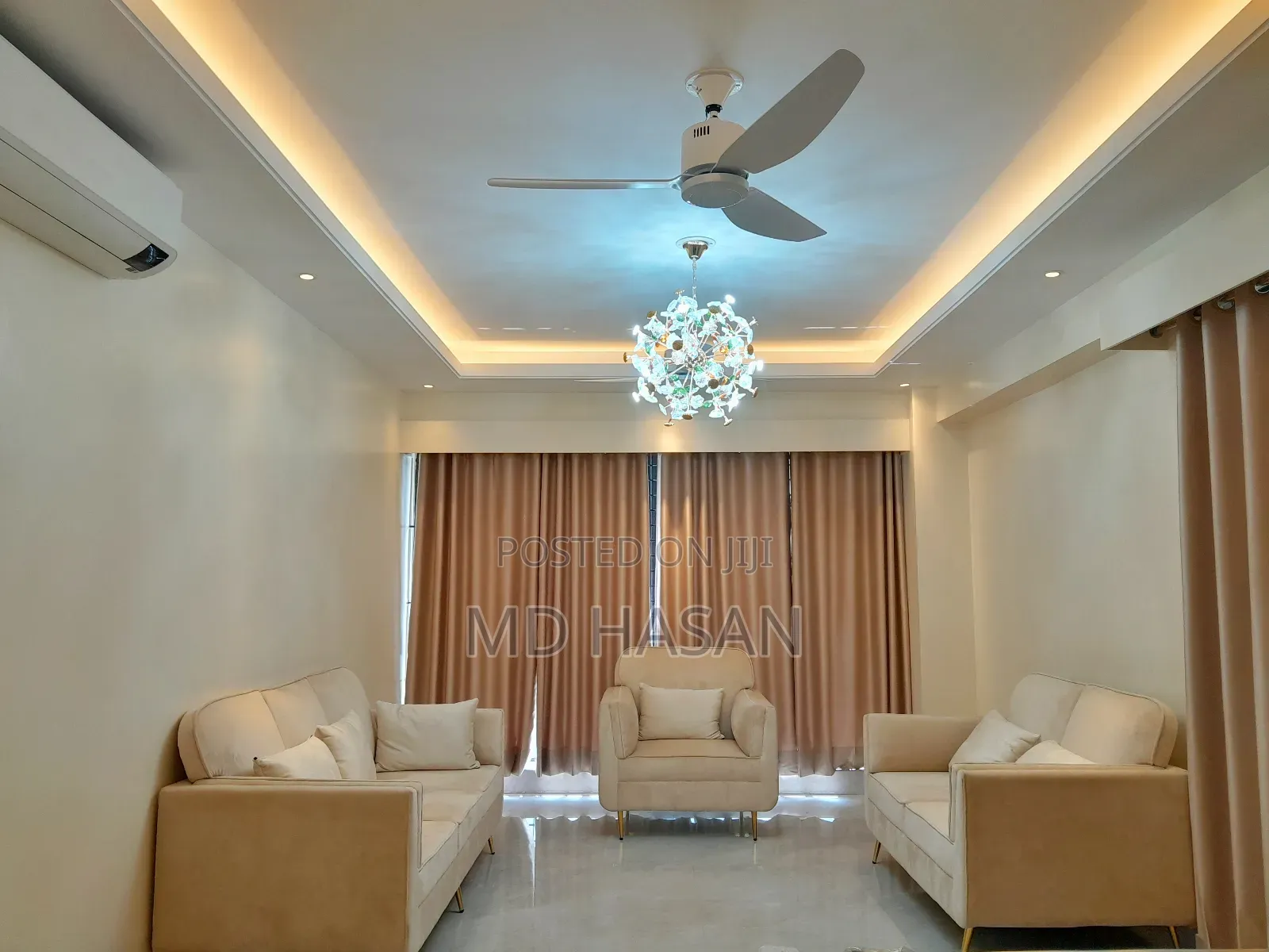 Furnished 4bdrm Apartment in Fully Furnished for Rent