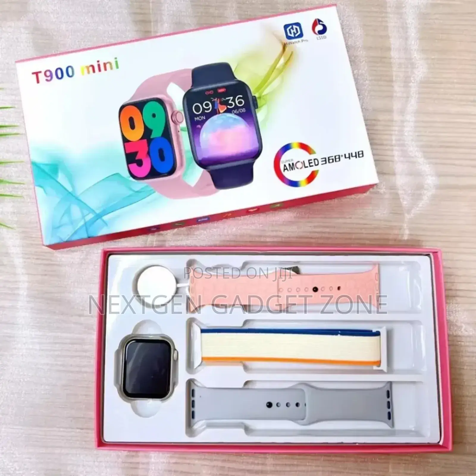 T900 Mini Smartwatch.