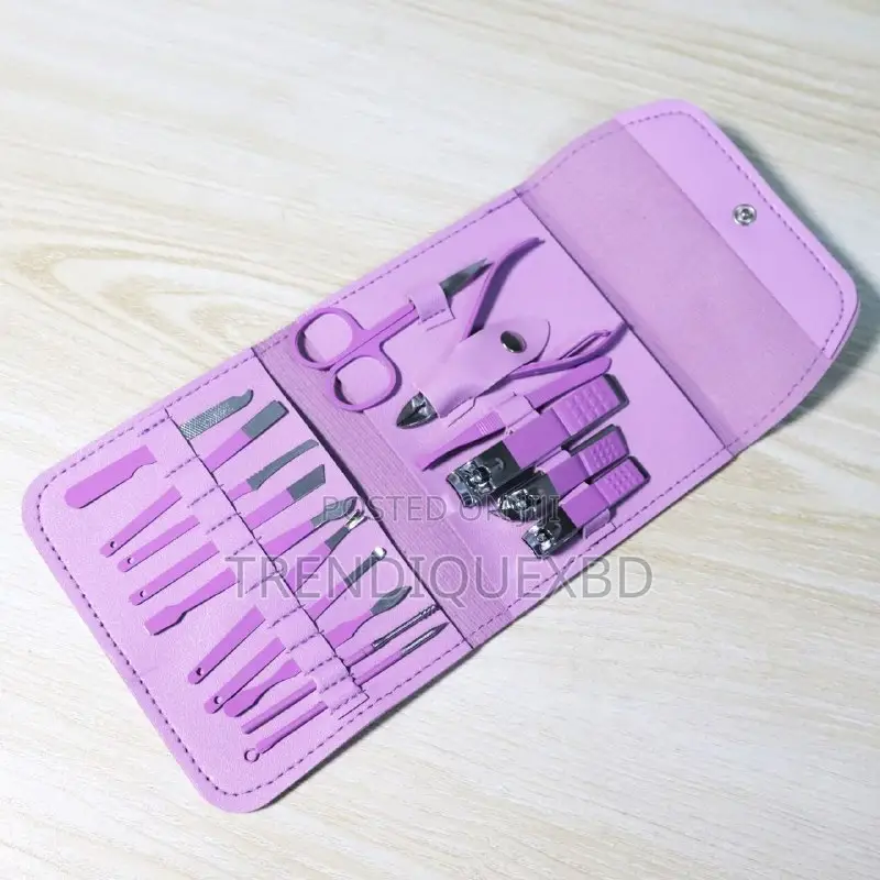 16 PCS Super Premium Manicure Pedicure Set – Full Nail Care Kit