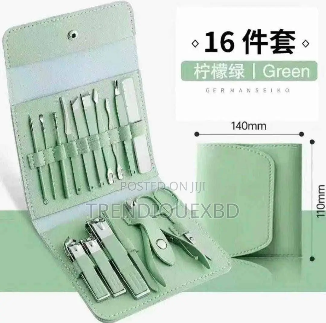 16 PCS Super Premium Manicure Pedicure Set – Full Nail Care Kit