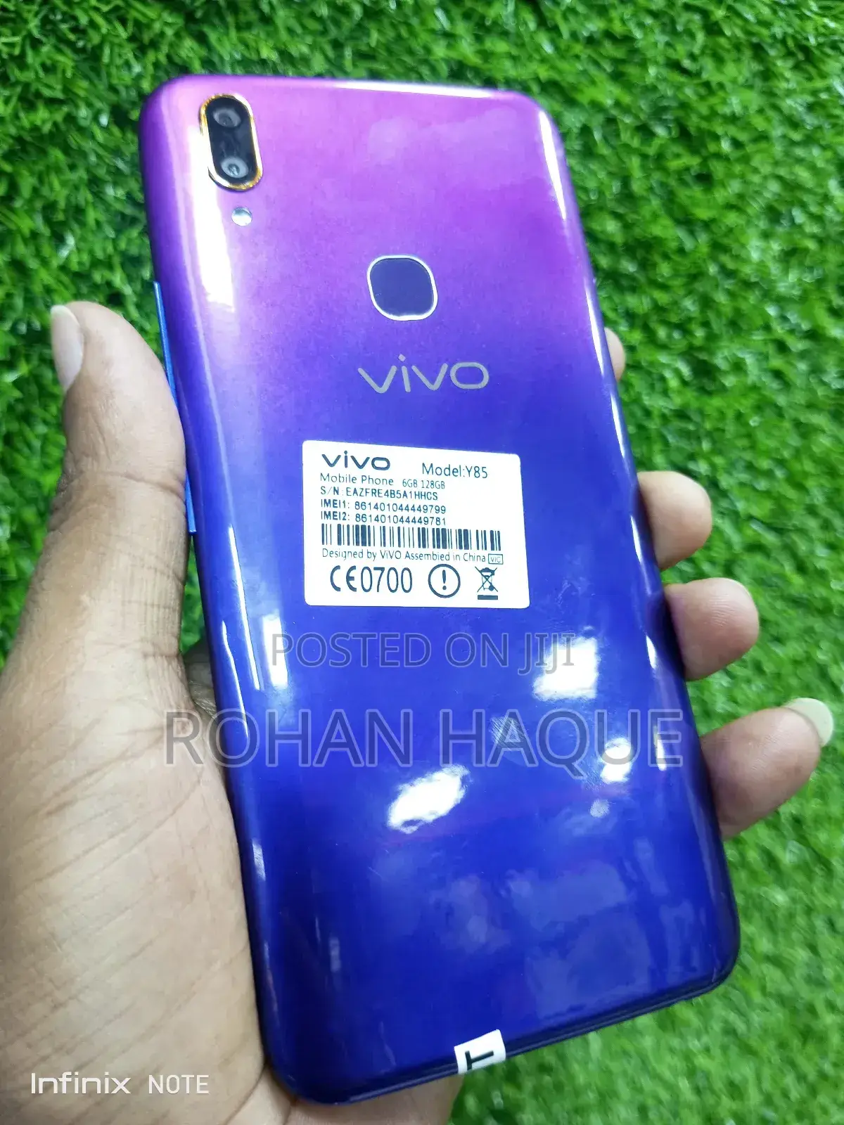 Vivo Y85 64 GB Blue